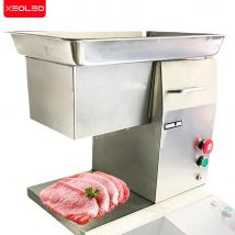 XEOLEO Commercial Meat slicer 250KG/h 550W Electric food chopper Kitchen Stainless steel slicer for