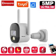 5mp Outdoor Tuya Wifi Kamera drahtlose IP-Kugel CCTV-Video monitor für den Schutz zu Hause Smart Life Überwachungs kamera