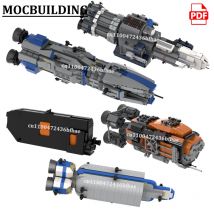 MCRN Bricks Spaceship Battleship Brick Supply Ships Models MOCBUILDING Blocks Expansed Construction Toys Gift