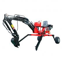 Minibagger 360° °   Drehende Spider Digger-Maschine, Benzinmotor 13,5 PS mit Eimer