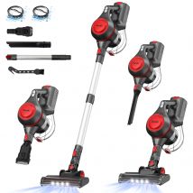 S199 aspirapolvere senza fili, capelli Anti-groviglio, pieghevole, 45 minuti di standby lungo, batterie 8*2200mah, 350 watt powerfu