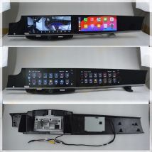 Carplay a doppio schermo da 12,3 pollici + 12,3 pollici per Porsche Panamera 2010-2016 Lettore video multimediale Android interattivo aggiornato DSP