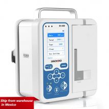 SH-609 Pompa per infusione medica portatile LCD elettronico Dispositivo per pompa per infusione digitale volumetrica ad alta precisione ricaricabile in tempo reale