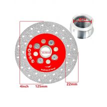 1pc M14 Diamond Vacuum Brazing Saw Blade Welding Cutting Grinding Disc for Porcelain Tile Granite Marble Stone 115 mm 125 mm