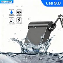 PHONEPACE Chiavetta USB Mini Flash Pendrive 3.0 ad alta velocità 128 GB 64 GB 32 GB 16 GB Cle USB 3.0 Stick 64 GB 128 GB di archiviazione USB