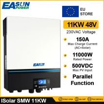 Inwerter Easun Soalr 11KW 150A Dual MPPT Dual AC Output 230V 48V 50hz/60hz 500vdc PV wejście Off Grid ładowarka solarna WIFI równolegle