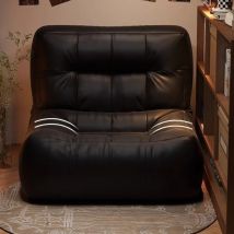 Leder-Wohnzimmersofa, Liege, bequem, weich, moderne Sofas, entspannend, faul, einfaches Sofa, Heiminterieur, dekorative Möbel