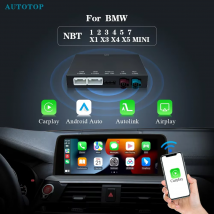 AUTOTOP Wireless CarPlay Android Auto Modulo Per BMW NBT Sistema 1 2 3 4 5 Serie X1 X3 X4 X5 F20 F21 F30 F31 F34 F10 F48 F25 F26