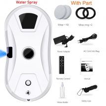 Elektroniczny robot odkurzający, myjący okna, automatyczny, elektryczny, do czyszczenia szkła, limpiacristales, zdalnie sterowany, do domu.