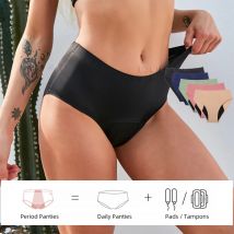 Bezszwowa bielizna okresowa dla kobiet majtki spodnie menstruacyjne seksowna szczelna bielizna asorbent nietrzymanie moczu Dropshipping DULASI