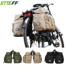 1 Stück 30 l wasserdichte Fahrradtaschen für Gepäckträger – langlebige Fahrradsatteltasche mit Regenschutz – Radfahren, Reisen, elektrische Mountainbikes