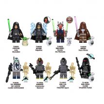 TV6105 TV6106 Luke Skywalker Bausteine Keule Windu Ziegel Ahsoka Tano Figur Anaxes Mini Figuren