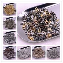 20 stücke 10/12/14mm Schmuck machen lose Karabiner Verschluss Klaue für Schmuck machen diy Halskette Armband Zubehör