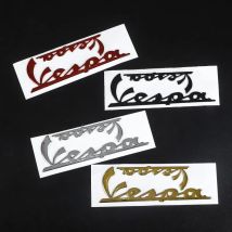 Motorcycle 3D Emblem Badge Decal PVC Tank Wheel Sprint Sticker For Vespa GTS300 LX125 LX150 IE Sprint Primavera 300 LX LXV/C