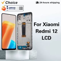 Chioce Für Xiaomi Redmi 12 LCD 23053RN02I Touch Panel Screen Digitizer Für Redmi 12 Display 23053RN02Y Ersetzen Teile