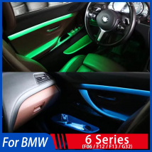 Für BMW 6er F06 F12 F13 G32 Umgebungslicht LED-Streifen-Kit Innen-Upgrade Autozubehör Dekorative Lampen Autobeleuchtung