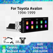 1 Din Radio Android Car Multimedia per Toyota Avalon 1994-1999 Schermo da 6,9 pollici Unità principale stereo Carplay Autoradio Navigazione GPS