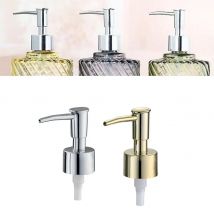 Testa della pompa del sapone testa dell'erogatore della lozione liquida Dispenser di sapone liquido per il bagno sostituzione della mano della toilette tubo della pompa dello Shampoo per lozione