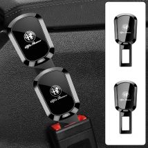 Auto Cintura di Sicurezza Clip Extender Cintura di Sicurezza Blocco Fibbia Spina Per Alfa Romeo Giulietta 159 147 156 166 Mito Giulia GT Stelvio Tonale