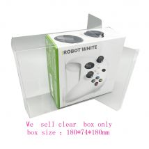 Transparente PET-Schutzhülle für XBOX Series X für XSX Spielcontroller Aufbewahrungsbox Spiel Farbenfrohe Aufbewahrungs- und Präsentationsbox