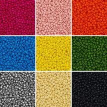 1000/500 pz 3/4mm Perline di Vetro Accessori FAI DA TE Creazione di Gioielli Materiali Forniture Pony Bead Per Braccialetti Artigianali Gioielli