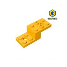 MOC PARTS GDS-713 STONE 1X2X1 1/3 W. 2 PLATES 2X2 compatible with lego 11215 children's toys Assembles Building Blocks Technical