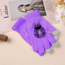 Smilings Critters Boys Girls Gloves Cartoon Child Children Screen Gloved Winter Warm Anime Accessories Kids Birthday Cute Gifts