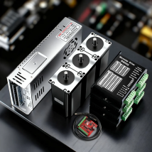 Kit Nema 23 CNC-Schrittmotor 4,2 A 3 Nm optional TB6600, DM542, DM556-Treiber und 36-V-Schaltnetzteil für Amateur-CNC-Kit