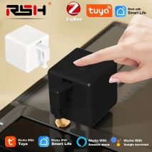 Nuovo Zigbee Smart Fingerbot Plus Interruttore Pulsante Pusher Touch Arms Fingerbot Tuya Smart Life Control Funziona con Alexa Google Alice