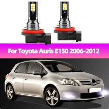 2Pcs Für Toyota Auris E150 2006 2007 2008 2009 2010 2011 2012 LED Nebel Lampe Lampen 12V Auto vorne Nebel Lichter Weiß 6000K CSP Luces