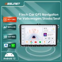 2din Android 12 Autoradio per Vw GOLF 5 POLO Berlina PASSAT B6 CC Radio TOURAN SCIROCCO CADDY Jetta