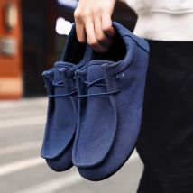 YRZL Segeltuchschuhe, dünner Boden, weich, Frühling, Herbst, Winter, Herren, lässig, flache Schuhe, leicht, bequem, trendig, vielseitige Schuhe für Herren
