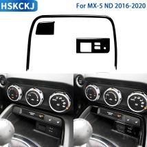 Für Mazda MX-5 ND 2016 2017 2018 2019 2020 Auto Zubehör Innen AC Untere Rahmen USB Taste Panel Trim Aufkleber änderung