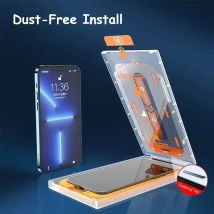 Vetro temperato anti-spia per iPhone 16 15 14 Plus 13 12 11 Pro Max XR con kit di installazione senza polvere Protezione schermo Vetro privacy
