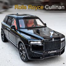1:24 Lega Rolls Royce Cullinan Modello Diecast Toy Cars 6 Porte Veicolo Aperto con Tirare Indietro Musica Auto In Miniatura Regalo Per Bambini