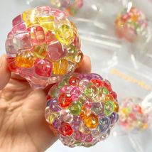 Palline Squishy Perline di ghiaccio Giocattolo antistress Giocattoli sensoriali super morbidi per bambini Adulti Ansia Rilassamento Regalo da spremere