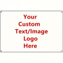 Benutzerdefinierte Blechschilder, dekorative Wandplatte, Kunst, Metallblechschild, Basteln, Plakette, Poster, rechteckige Metalltafel, Schilder, Dekor, 20 x 30 cm/30 x 40 cm