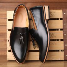 Männer Kleid Schuhe Herren Britischen stil Paty Leder Hochzeit Schuhe Männer Wohnungen Leder Oxfords Formale Schuhe