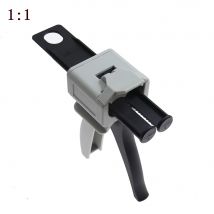 50 ml Zweikomponenten-AB-Epoxid-Klebepistole, 1:1, 2:1 Applikator, Kleber, Klebstoff, Squeeze, gemischter manueller Kartuschenpistolen-Spender