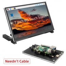 Raspberry Pi 5 7 pollici Touch Screen IPS 1024x600 HD LCD Display compatibile HDMI per RPI 4B 3B +