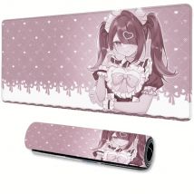 Kawaii Angel Needy Girl Overdose Mauspad Needy Streamer Overload Gaming XXL Mousepad Tastatur Teppich Desktop Matte