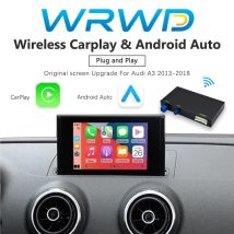Drahtlose Carplay Android Auto Verlustfreie Installation Interface Für Audi A3 A4 A5 Q2 Q5L Q7 2014-2018 Hinten Kamera auto Spielen Modul