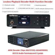 High-end-Digital Audio Decoder AK4499EXEQ + AK4191EQ DAC QCC5171 Bluetooth 5,3 HIFI Verlustfreie Musik Plattenspieler Femtosekunden Kristall