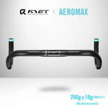 RYET Carbon Road Bike Handlebar Bicycle Handle bar UD Matt Flat Bar 31.8*460/440/420/400MM RHM Rapid Hand Movement Bicycle Parts