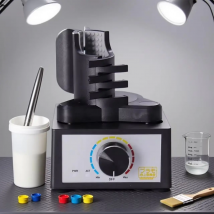 Mini impastatrice da banco Miscelatore vortice Agitatore elettrico per vernice Velocità regolabile Strumento per la creazione di modelli di hobby fai-da-te PMKJ020