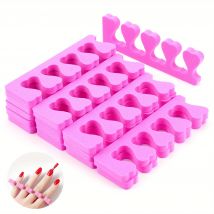 2/10/20/50/100PCS Rosa Unghie artistiche Dita Dei Piedi Separatori Dita Piedi Spugna Gel Morbido UV Strumenti Smalto Manicure Pedicure