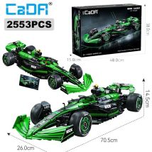 Cada 1:8 MOC Sauber F1 Team C44 Formel-1 F1 Rennwagen Nummer 24 Sportwagen Bausteine Stadt KICK Auto Ziegel Spielzeug Geschenk