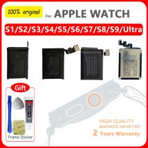 Batteria di ricambio per Apple Watch Series SE 1 2 3 4 5 6 7 8 Bateria IWatch S1 S2 S3 GPS LTE S4 S5 S6 S7 S8 38/40/41/42/44/45MM