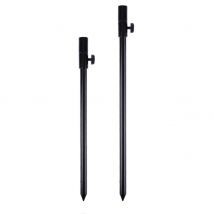 Heißer Verkauf Angeln Bank Stick geschickte Herstellung Karpfen Angeln Bank Stick verstellbare schwarze Aluminium Rute Pod Angeln Bandstock