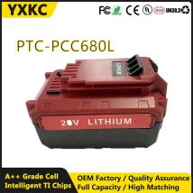20V Battery 2.5Ah for Porter-Cable 20V Lithium Battery PCC681L PCC685L PCC685LP PCC680L PCC682L PCC600 PCC640 Lithium Battery